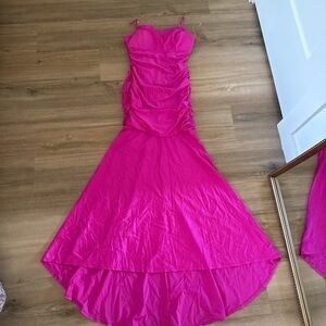 Elegant Pink Evening Gown